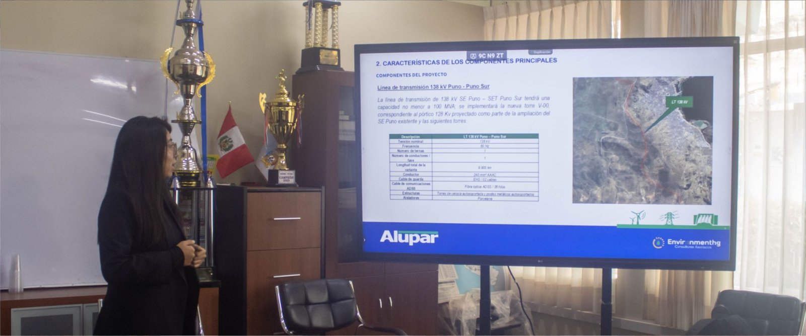 Subestación eléctrica sur Puno